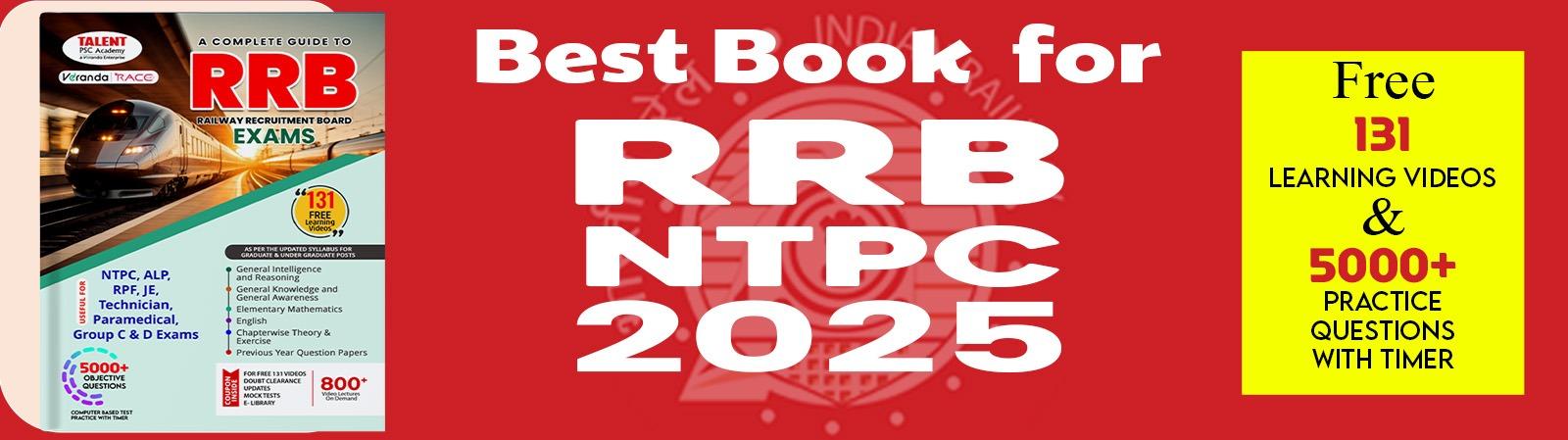 RRB NTPC Book 2024